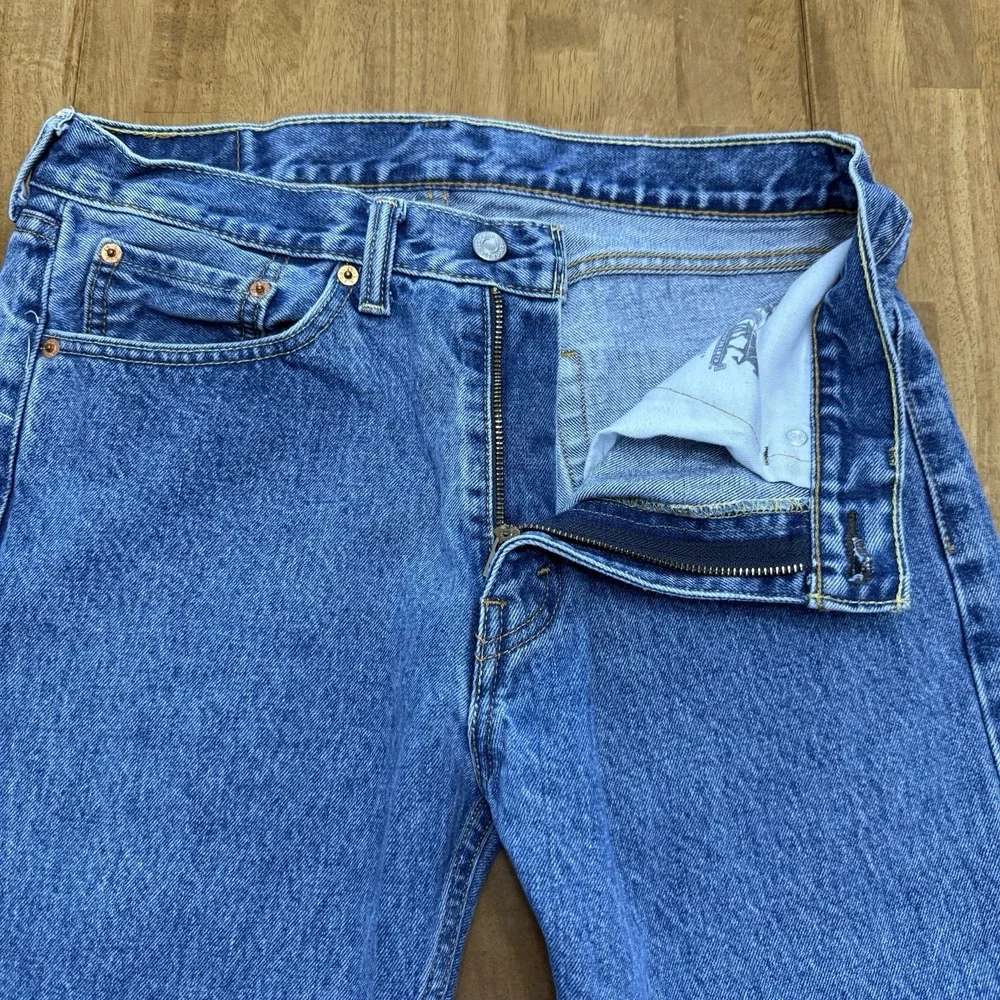 Levi's 505 jeans men's 33x30 classic preppy cowboy western grunge Levi Strauss